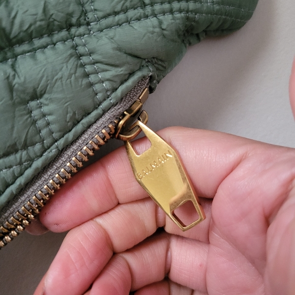 Balmain Pillow Monogram Quilted Nylon Hobo Bag NWT - Picture 13 of 14